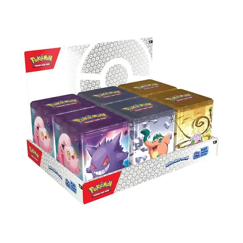 Pokemon | Stacking Tins 2024 Q1 | Psychic, Metal, Dragon Tins
