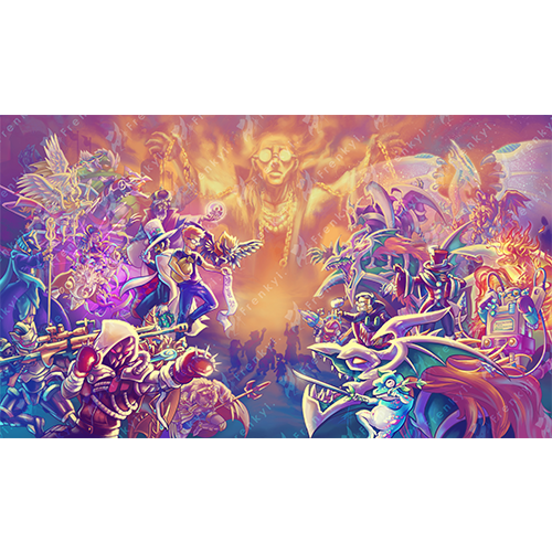 Yu-Gi-Oh | Cimo Accessories | Progression Series Season 1 Game Mat