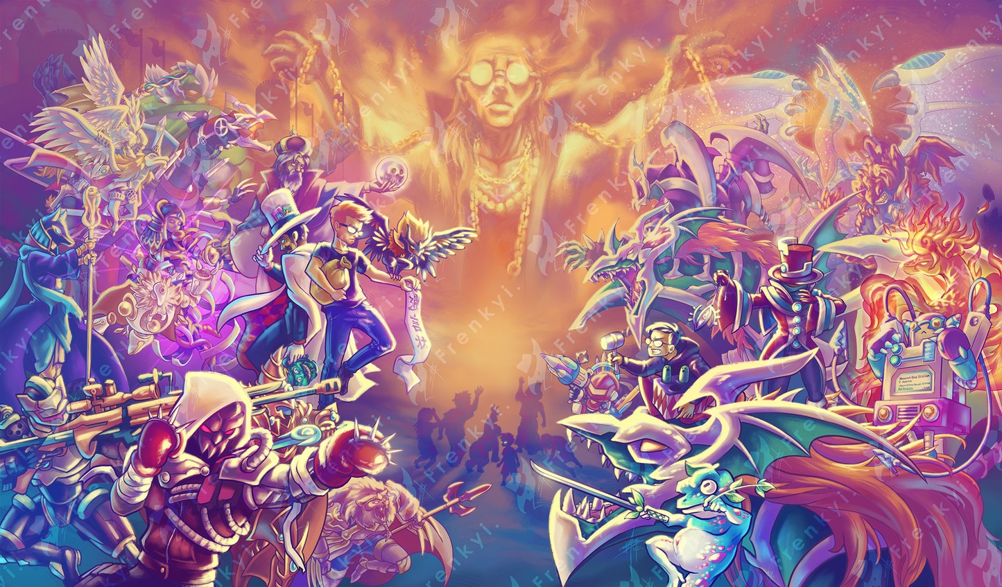 Yu-Gi-Oh | Cimo Accessories | Progression Series Season 1 Game Mat