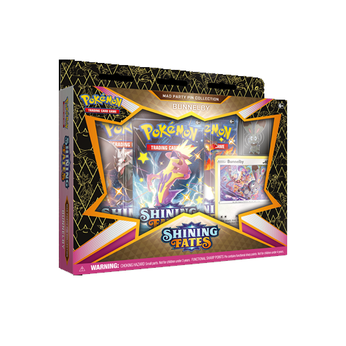 Pokemon | SWSH04.5: Shining Fates | Shining Fates Pin Collection Box (Random)