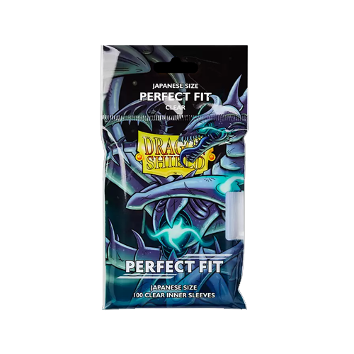 Supplies | Dragon Shield | Dragon Shield Perfect Fit Japanese Size Sleeves (100 Count)