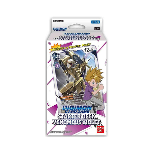 Digimon | [ST-06] Venomous Violet | Venomous Violet Starter Deck   ProjectCCG