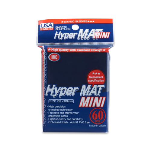Supplies | KMC Sleeves | KMC Hyper Mat Mini (60 Count)