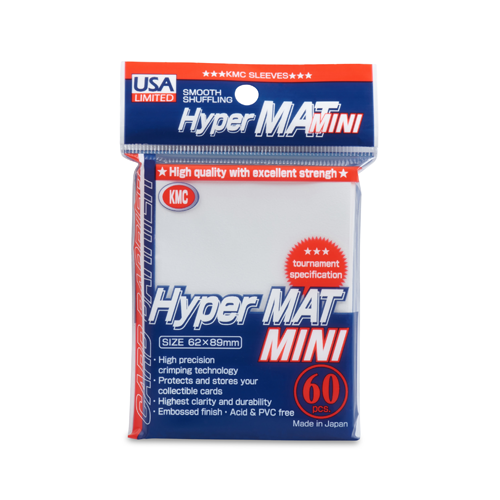 Supplies | KMC Sleeves | KMC Hyper Mat Mini (60 Count)