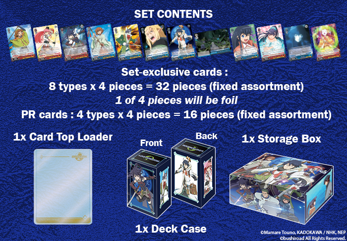 Weiss Schwarz | Log Horizon | Log Horizon Power Up Set