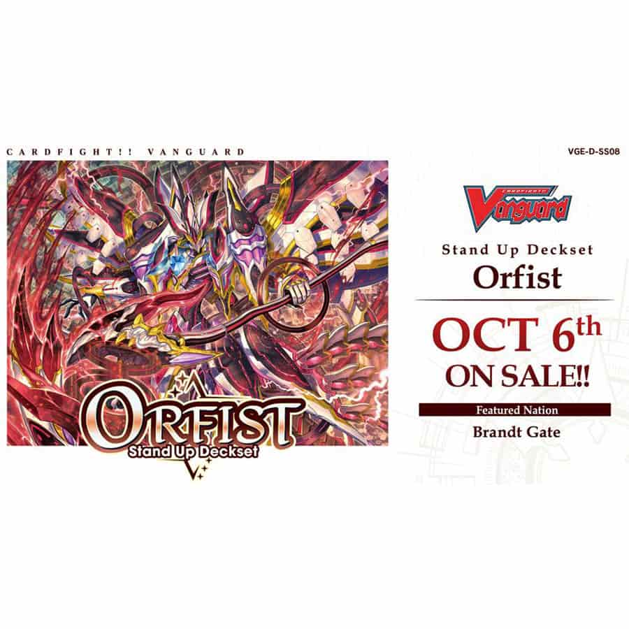 Cardfight Vanguard | Stand Up Deckset | Orfist