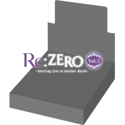 Weiss Schwarz | Re:Zero Vol.3 | Booster Box