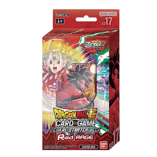 Dragon Ball Super | [SD17] Red Rage |  Red Rage Starter Deck