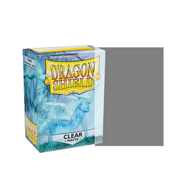 Supplies | Dragon Shield | Dragon Shield Clear Matte Standard Size (100 Count)