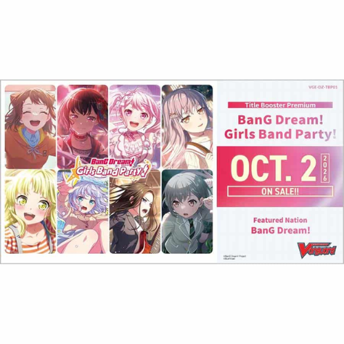 Cardfight Vanguard | [Z-TBP01] BanG Dream! Girls Band Party! | BanG Dream! Girls Band Party! Title Premium Booster Box