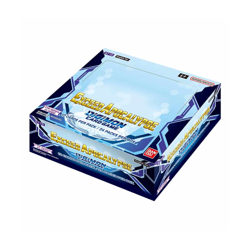 apocalypse booster box Digimon | [BT-15] Exceed Pack Selection:Singles Edition BREAK Evolution bordered cards (55 commons Missing Yu-Gi-Oh ghost rare