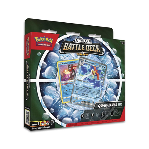 Pokemon | SCVI: Misc | Quaquaval ex Deluxe Battle Deck